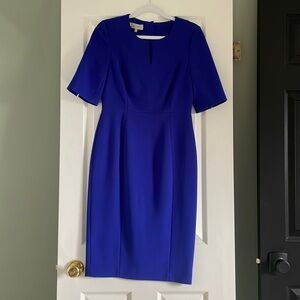 Hobbs MIDI Dress in blue